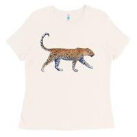 Bone leopard Ladies Tee - LillyAllenDesigns