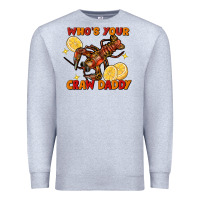 Heather Grey Crawfish who's your craw daddy Premium Sweatshirt - FaDigitalArtStudio