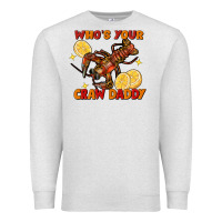 Oatmeal Heather Crawfish who's your craw daddy Premium Sweatshirt - FaDigitalArtStudio