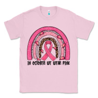 Bubblegum Pink in october we wear pink rainbow Classic Tee - JahusDesignShop