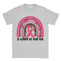 Moon Dust in october we wear pink rainbow Classic Tee - JahusDesignShop