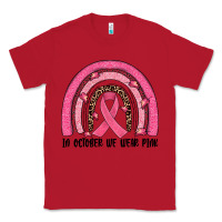 Red in october we wear pink rainbow Classic Tee - JahusDesignShop