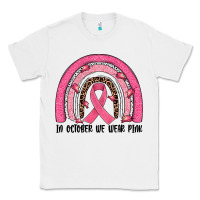 White in october we wear pink rainbow Classic Tee - JahusDesignShop