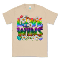 Mushroom Pride LGBTQ+ Love Wins Classic Tee - BundleAndBundleShop