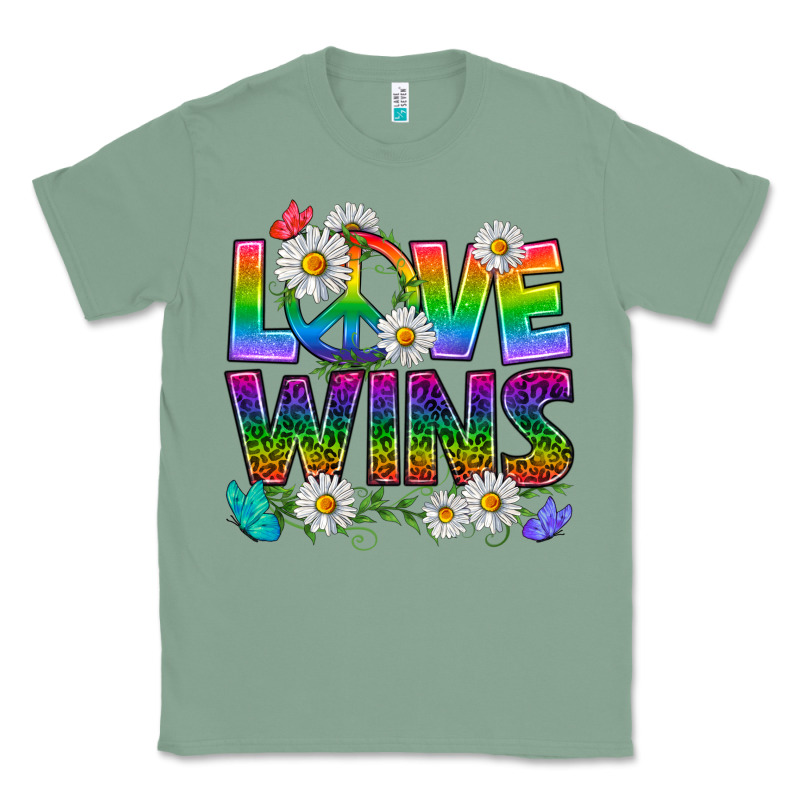 Pride Lgbtq+ Love Wins Classic Tee by BundleAndBundleShop | Teevron