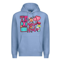 Colony Blue te quila te amo Premium Hoodie - OliviaCreatesArt