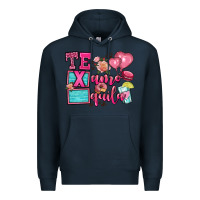 Navy te quila te amo Premium Hoodie - OliviaCreatesArt