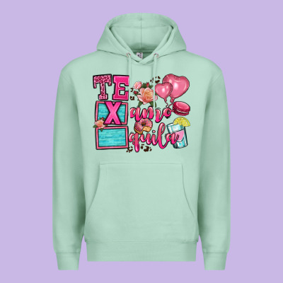 Te Quila Te Amo Premium Hoodie Designed By Oliviacreatesart