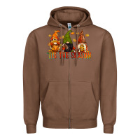 Chestnut tis the season gnomes Zipper Hoodie - CowGirlArtShop