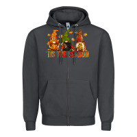 Smoke tis the season gnomes Zipper Hoodie - CowGirlArtShop