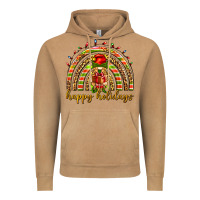 Vintage Camel Happy holidays elf gnome Vintage Hoodie - NancyCooperArtShop