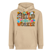 Mushroom child welfare worker Heavyweight Hoodie - OliviaCreatesArt