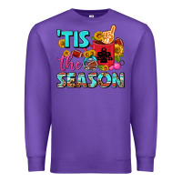 Purple tis the season football coffee mug Premium Sweatshirt - FaDigitalArtStudio