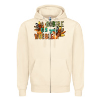 Sandshell gobble till you wobble Zipper Hoodie - CowGirlArtShop