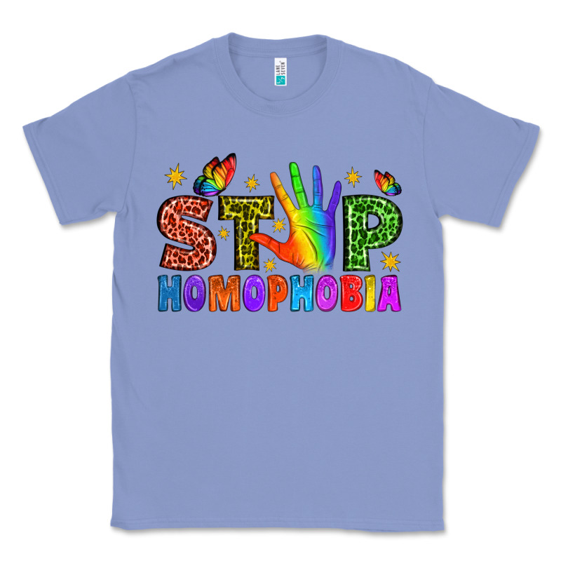 Western Stop Homophobia Classic Tee by BundleAndBundleShop | Teevron