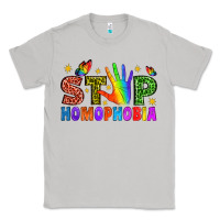 Moon Dust Western Stop Homophobia Classic Tee - BundleAndBundleShop