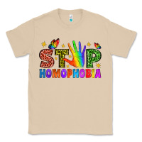 Mushroom Western Stop Homophobia Classic Tee - BundleAndBundleShop