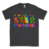 Smoke Western Stop Homophobia Classic Tee - BundleAndBundleShop