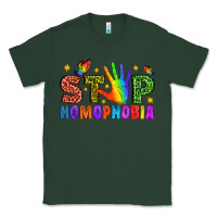 Sports Green Western Stop Homophobia Classic Tee - BundleAndBundleShop