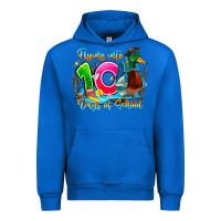 Cobalt name flying into 100 days of school Urban Hoodie - CowhideDigitalArt