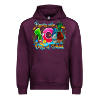 Mauve Wine name flying into 100 days of school Urban Hoodie - CowhideDigitalArt