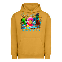 Pigment Peanut Butter name flying into 100 days of school Urban Hoodie - CowhideDigitalArt