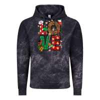 Cloud Black Love Nurse Christmas Vintage Hoodie - NancyCooperArtShop