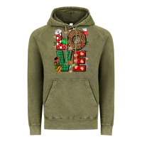 Vintage Olive Love Nurse Christmas Vintage Hoodie - NancyCooperArtShop