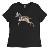 Black Baby Zebra Ladies Tee - LillyAllenDesigns