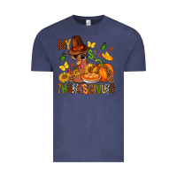 Vintage Denim my first thanksgiving bbs Vintage Tee - BundleAndBundleShop