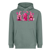 Sage breast cancer gnomies Heavyweight Hoodie - FaDigitalArtStudio