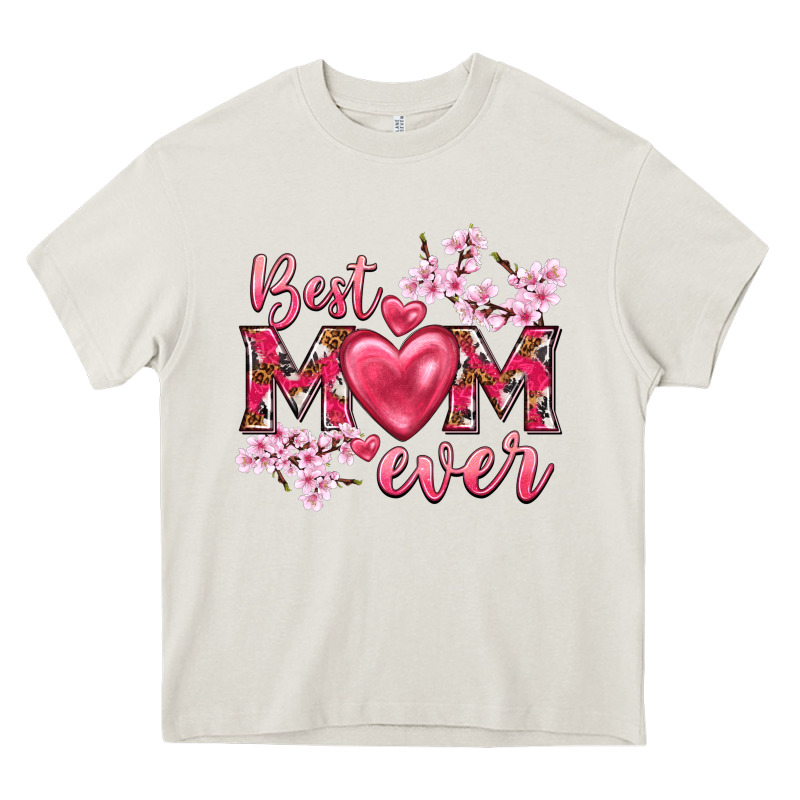 Best Mom Ever Heavy Core Tee by NancyCooperArtShop | Teevron