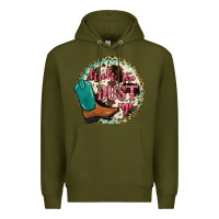 Army Green kick the dust up Premium Hoodie - JahusDesignShop
