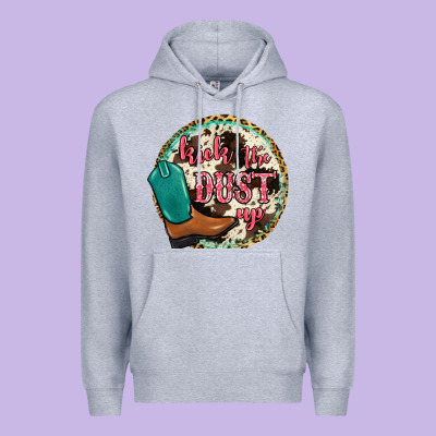 Kick The Dust Up Premium Hoodie Designed By Jahusdesignshop