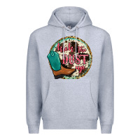 Heather Grey kick the dust up Premium Hoodie - JahusDesignShop