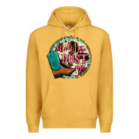 Mustard kick the dust up Premium Hoodie - JahusDesignShop