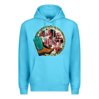 Ocean Blue kick the dust up Premium Hoodie - JahusDesignShop
