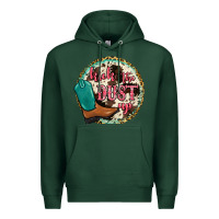 Sports Green kick the dust up Premium Hoodie - JahusDesignShop
