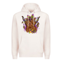 Mardi Gras Cow Premium Hoodie | Teevron