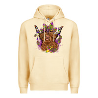 Pina Colada mardi gras cow Premium Hoodie - OliviaCreatesArt