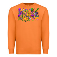 Carrot Nurse Mardi Gras Premium Sweatshirt - FaDigitalArtStudio
