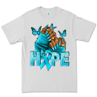 Hope Tealribbonovarian Cancer Nails Premium Tee | Teevron