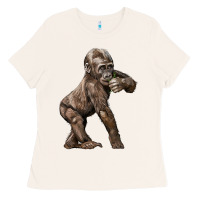 Bone Baby Gorilla Ladies Tee - LillyAllenDesigns