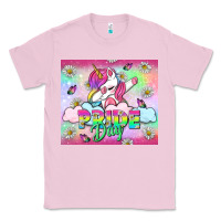 Bubblegum Pink Pride Day Lgbtq+ Tumbler Classic Tee - BundleAndBundleShop