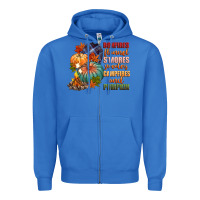 True Royal bonfires flannels smores campfires and pu Zipper Hoodie - CowGirlArtShop