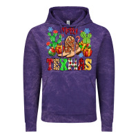 Cloud Purple Merry Texmas Vintage Hoodie - MaliasSmallBusiness