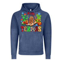 Vintage Denim Merry Texmas Vintage Hoodie - MaliasSmallBusiness
