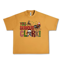 Peanut Butter You Serious Clark With Santa Sleigh Urban Heavy Tee - BundleAndBundleShop