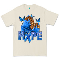 Bone hope blueribboncolon cancer nails Premium Tee - NancyCooperArtShop