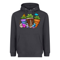 Smoke Football Easter sports carrots Heavyweight Hoodie - OliviaCreatesArt